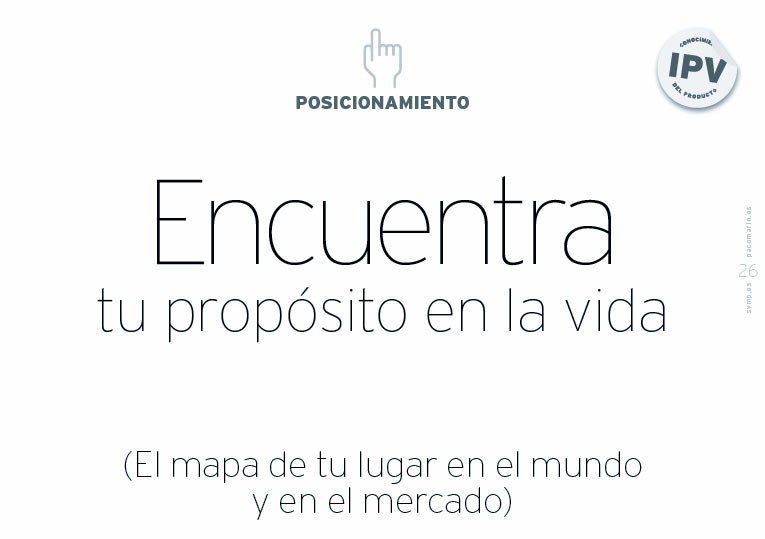 Búsqueda del propósito mediante el ikigai; slide de la servantclass de Paco Marín sobre "Cómo ser un Buen Cliente”.