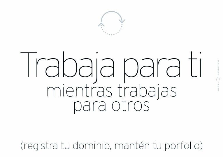 Auto-inversión; slide de la servantclass de Paco Marín sobre "Cómo ser un Buen Cliente”.